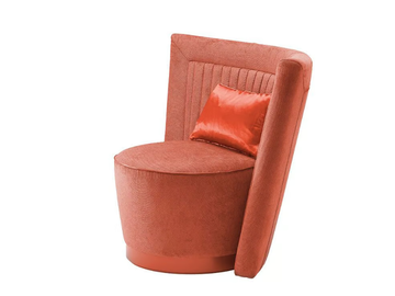 LAYLA - Swivel leather armchair by Siwa Soft Style - view 3
